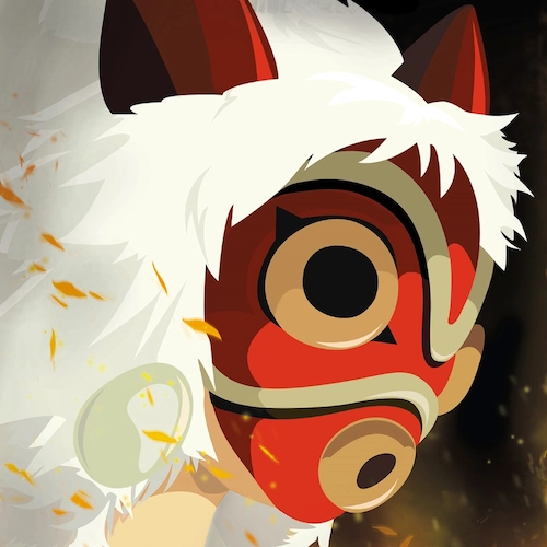 Princess Mononoke's mask